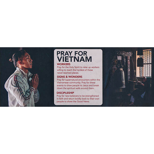 CTM Pray for Vietnam Tri-fold Pkg 25