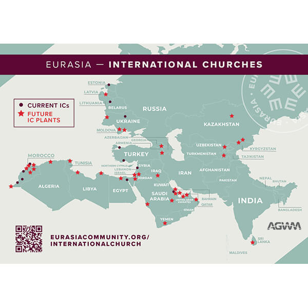 International Churches Opportunity Card Pkg 25