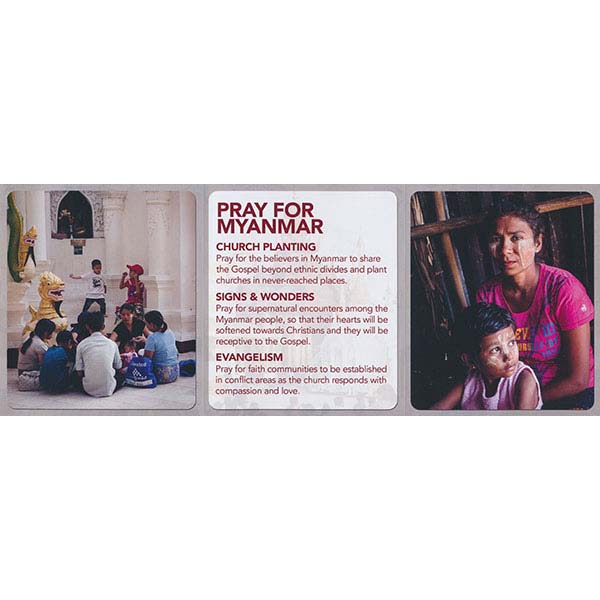 CTM Pray for Myanmar Tri-fold Pkg 25