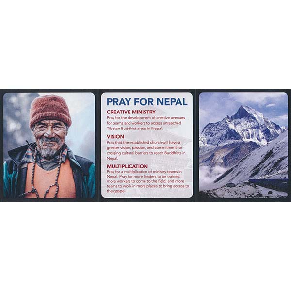 CTM Pray for Nepal Tri-fold Pkg 25