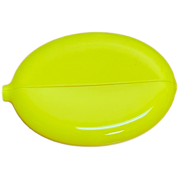 AGWM Oval Coin Holder Yellow