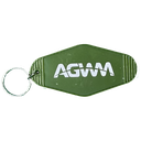 AGWM Vintage Key Ring Olive