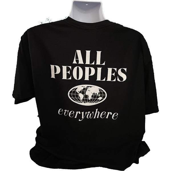 All Peoples T-shirt Black, Small