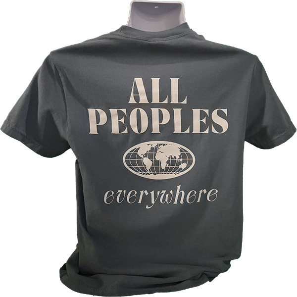 All Peoples T-shirt Ice Blue Small