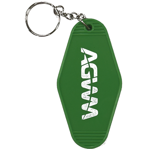 AGWM Vintage Key Ring Light Green
