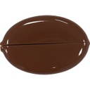 AGWM Oval Coin Holder Brown