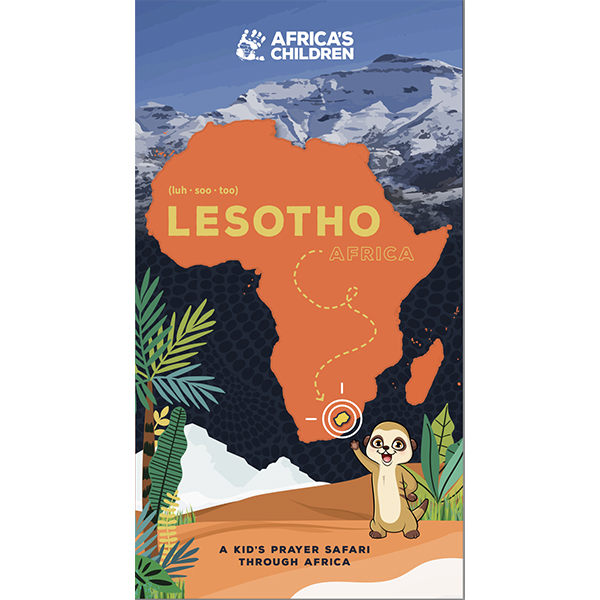 Lesotho Children's Prayer Pkg 25