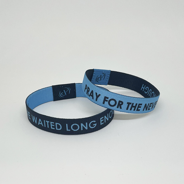 Never Reached Wristband Youth/Small Adult Pkg 10