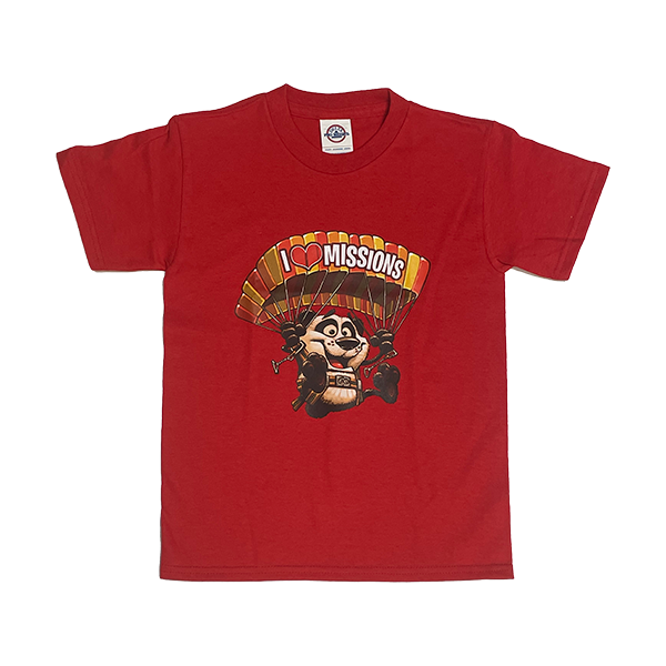Red Youth Medium T-shirt Barnaby