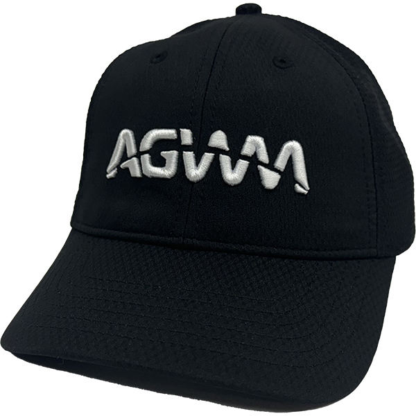 AGWM Black Cap White logo