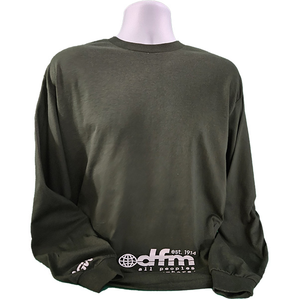 DFM Long Sleeve Tee Forest Green S