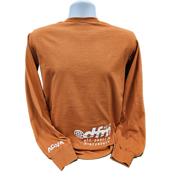 DFM Long Sleeve Tee Texas Orange S