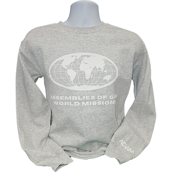 Globe Sweatshirt Ash 3XL
