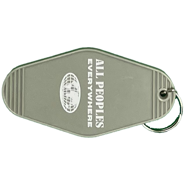 AGWM Vintage Key Ring Gray