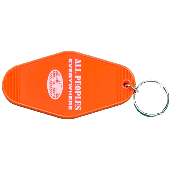 AGWM Vintage Key Ring Orange