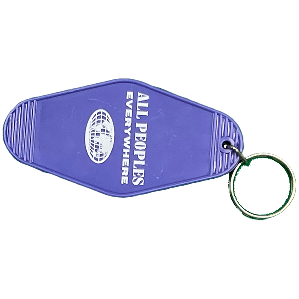 AGWM Vintage Key Ring Lavender