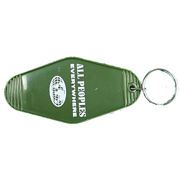 AGWM Vintage Key Ring Olive