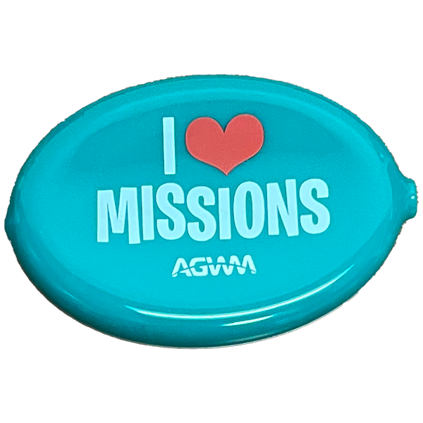 AGWM Oval Coin Holder Green