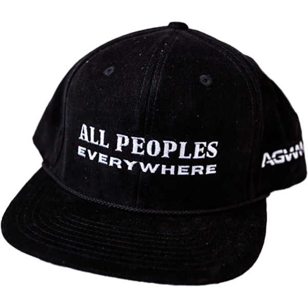 AGWM Corduroy Black Cap