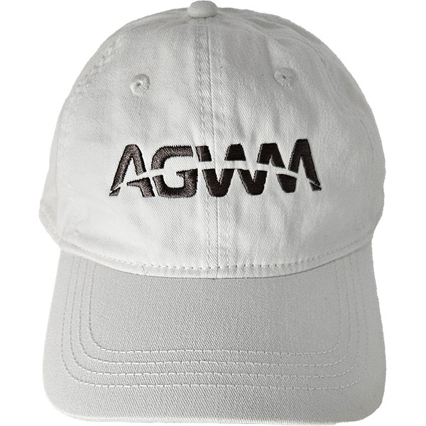 AGWM Relaxed Golf Cap White