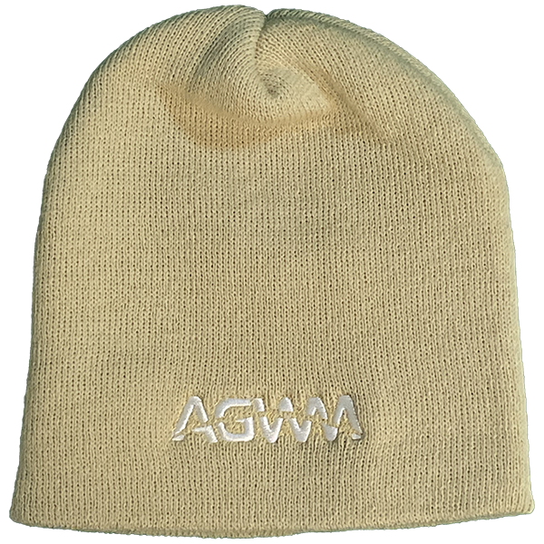 AGWM Knit Vegas Gold Beanie