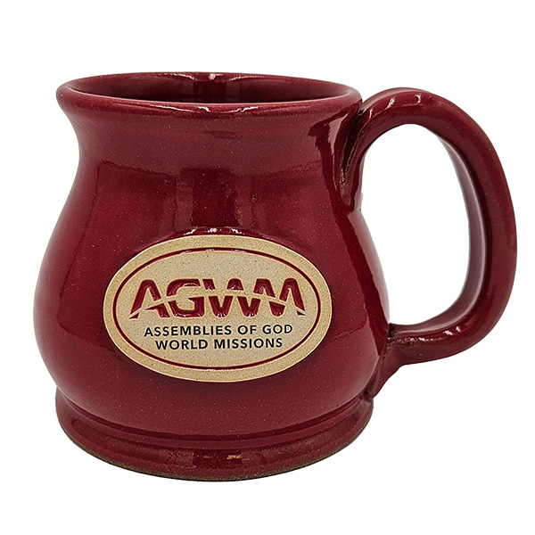 AGWM Cherry Red Mug 12 oz