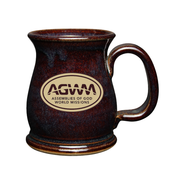 AGWM Mug Color Rootbeer, 16 oz