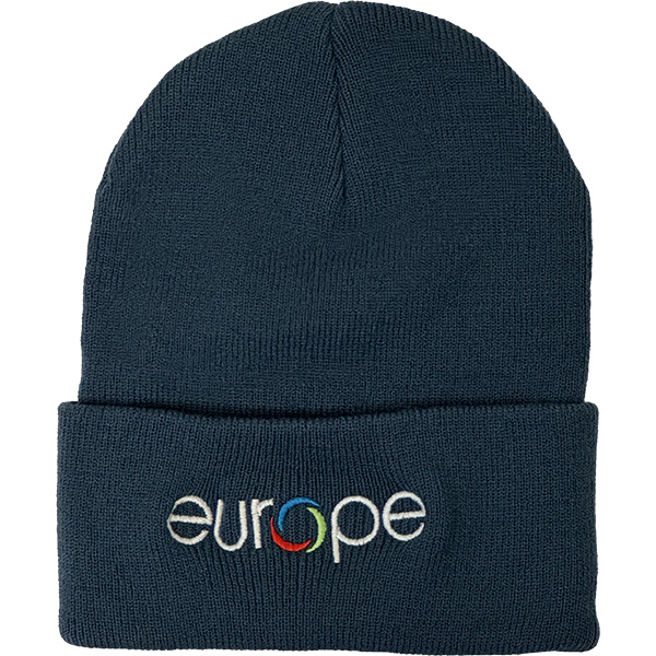 Europe Millennium Blue Beanie