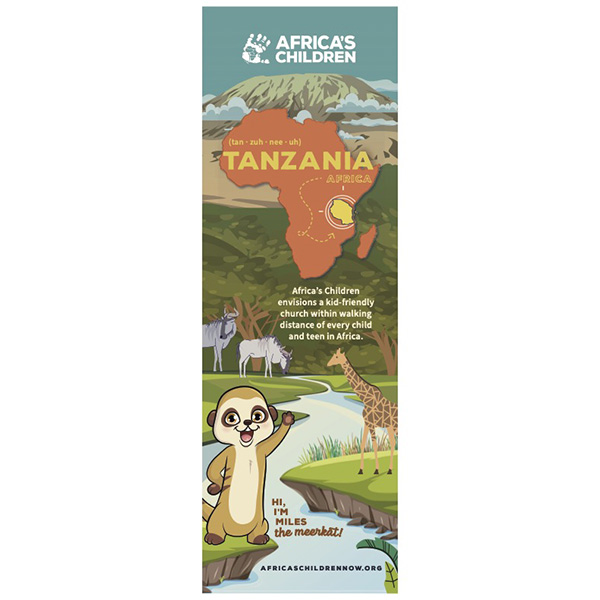 Tanzania Children's Prayer Bookmark Pkg 25