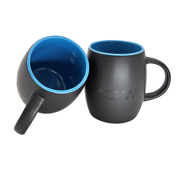 AGWM Black Pearl Mug Blue