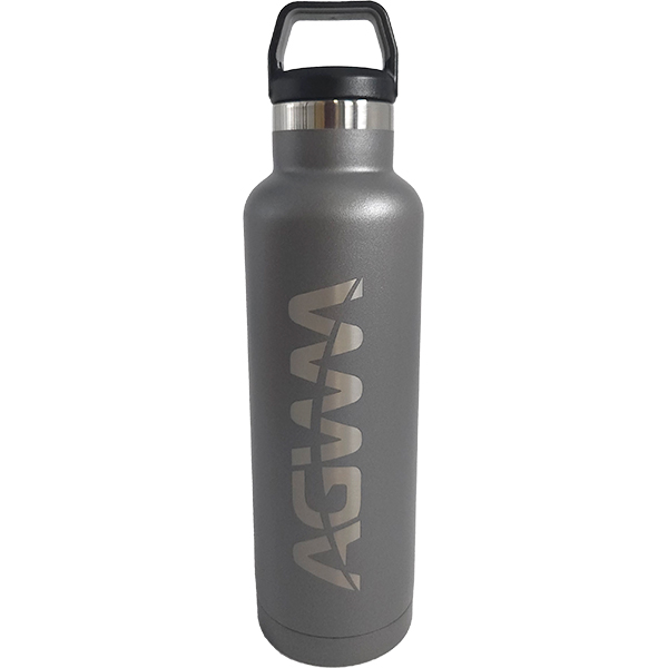 RTIC Water Bottle Graphite 20 oz