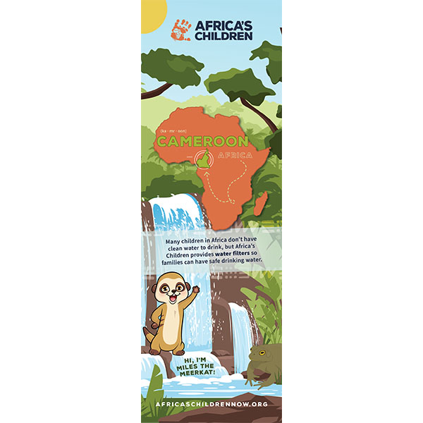 Cameroon Child Pray Bookmark Pkg 25