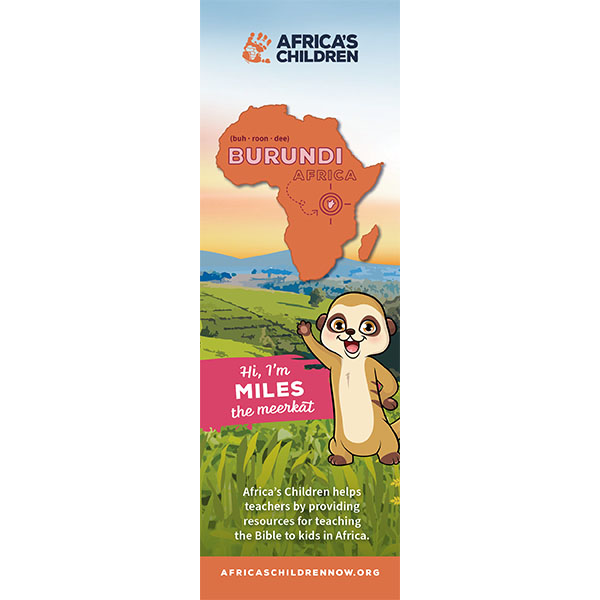 Burundi Child Pray Bookmark Pkg 25