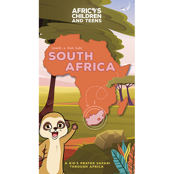 South Africa Kids Prayer Brochure Pkg 25
