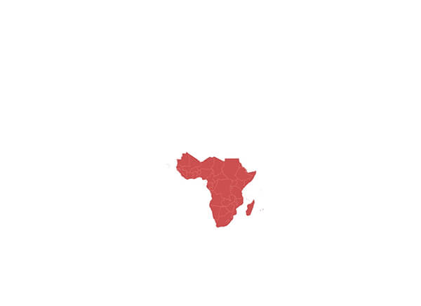 AGWM Map: Africa Region