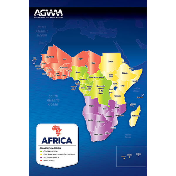 Africa Prayer Map