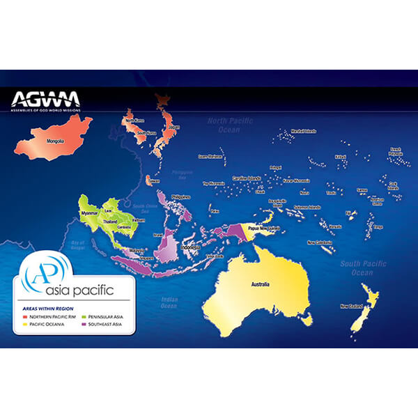 Asia Pacific Prayer Map