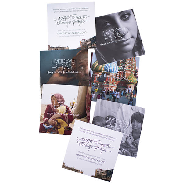 Live | Dead Prayer Cards