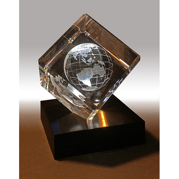 3D Globe Paperweight