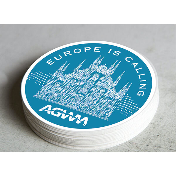 Europe Vinyl Sticker Pkg 10