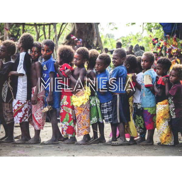 Melanesia Postcard Pkg 25