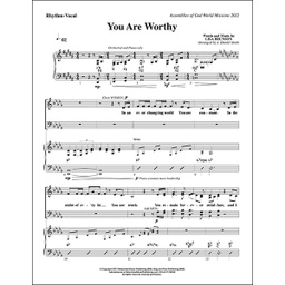 [716680] You Are Worthy Lead Sheet