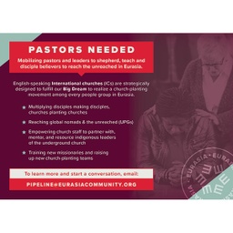 [718400] International Churches Opportunity Card Pkg 25