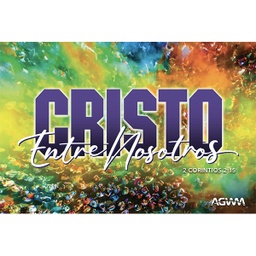 [718016] Spanish Christ Among Us 6x4 Vinyl Banner