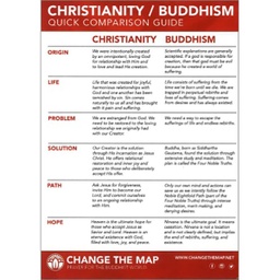 [718932] Christianity Buddhism Comparison Guide Pkg 25