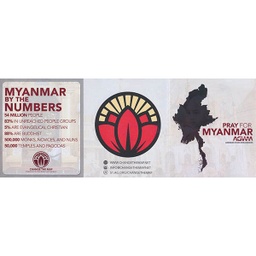 [718947] CTM Pray for Myanmar Card Pkg 25