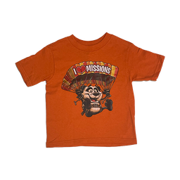 [712089] Orange Youth Sm Tshirt Barnaby