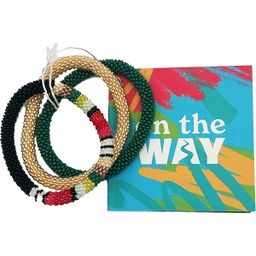 [720501] On the Way Nepalese Bracelet Set of 3