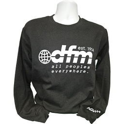 [720368] DFM Sweatshirt Black XL