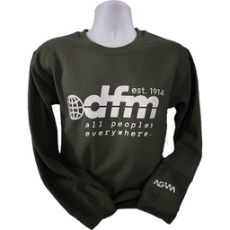 [720371] DFM Sweatshirt Military Green S